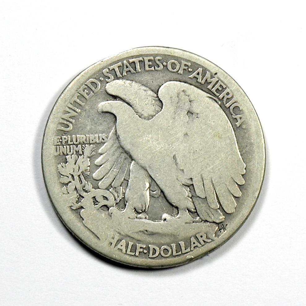 1917 Walking Liberty Silver Half Dollar