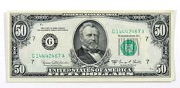 1969 $50 Federal United States Reserve Note