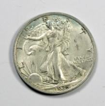 1935 Walking Liberty Silver Half Dollar