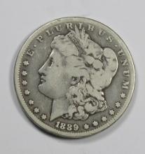 1889-CC Morgan Silver Dollar