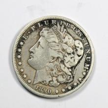 1890-CC Morgan Silver Dollar