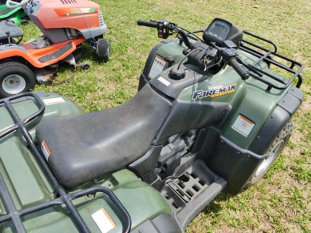 HONDA FOREMAN RUBICON 4 WHEELER