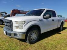 2015 Ford F-150 XL Extended Cab 4x4 (white)