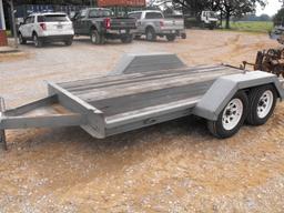 6' X 12'  TRAILER (2) 3500LB AXLES/SLIDE RAMPS