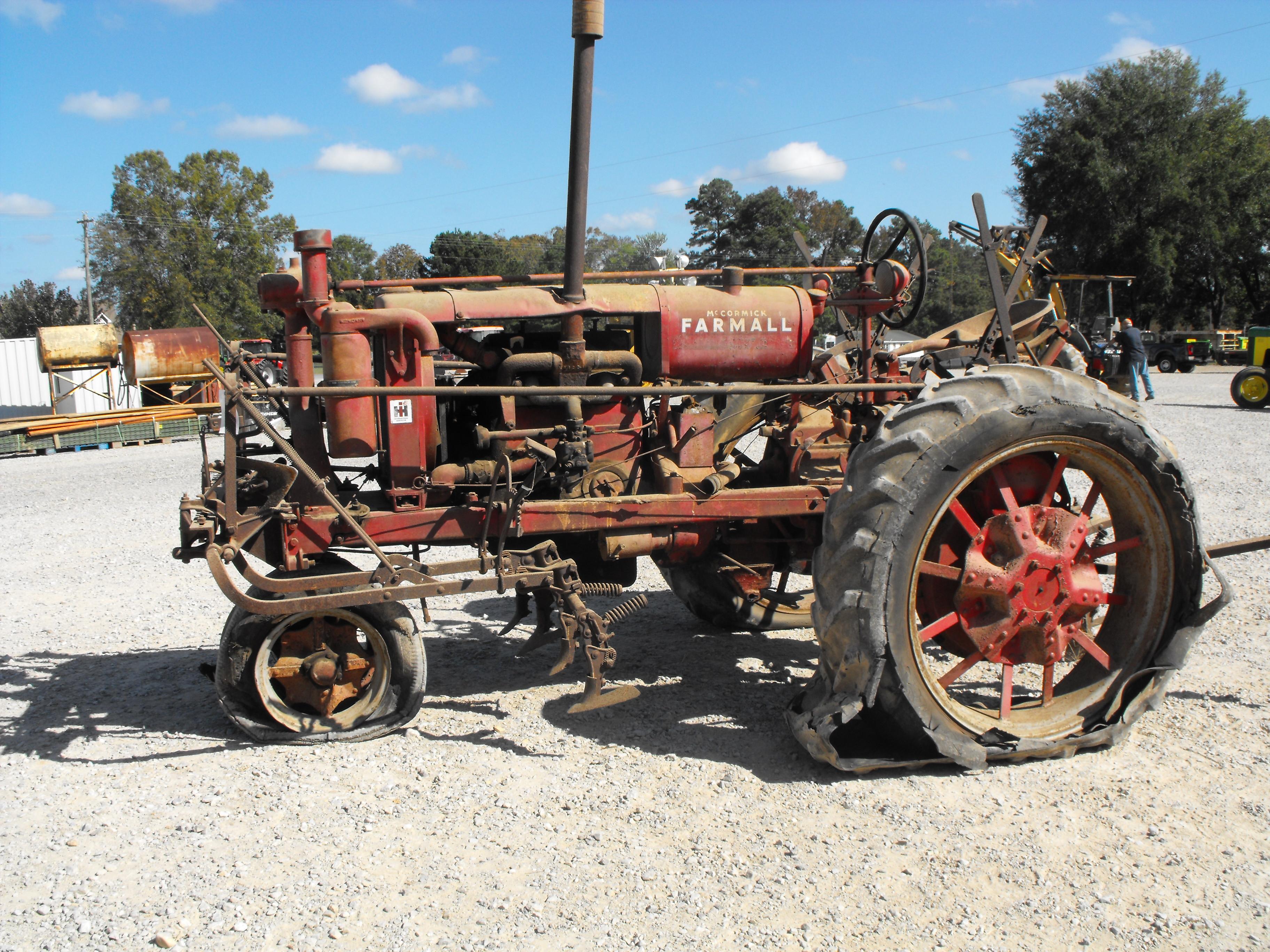 MCCORMICK FARMALL WITH CULTIVATORS