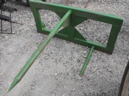 JOHN DEERE QUICK ATTACH BALE SPEAR