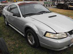 1999 FORD MUSTANG RUNS, COLD AC  TITLE