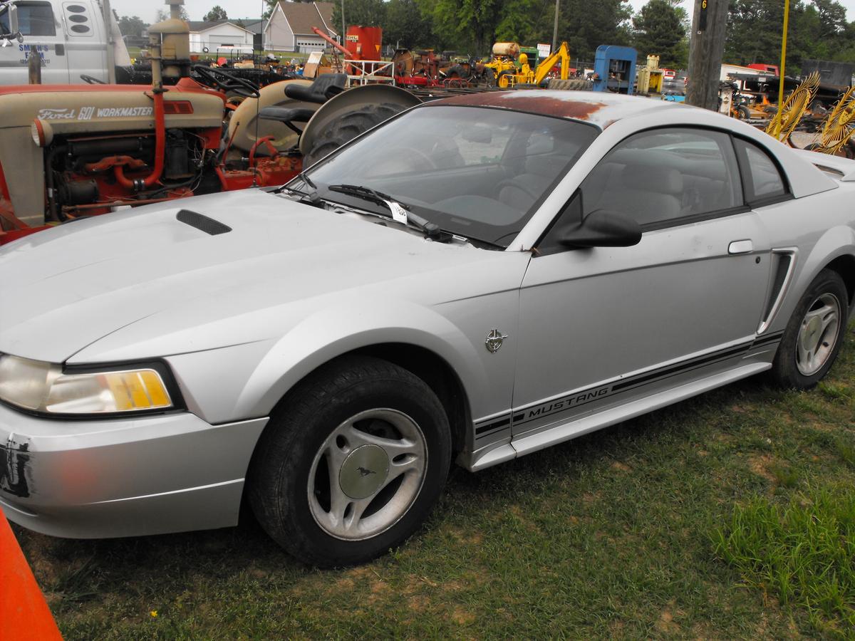 1999 FORD MUSTANG RUNS, COLD AC  TITLE