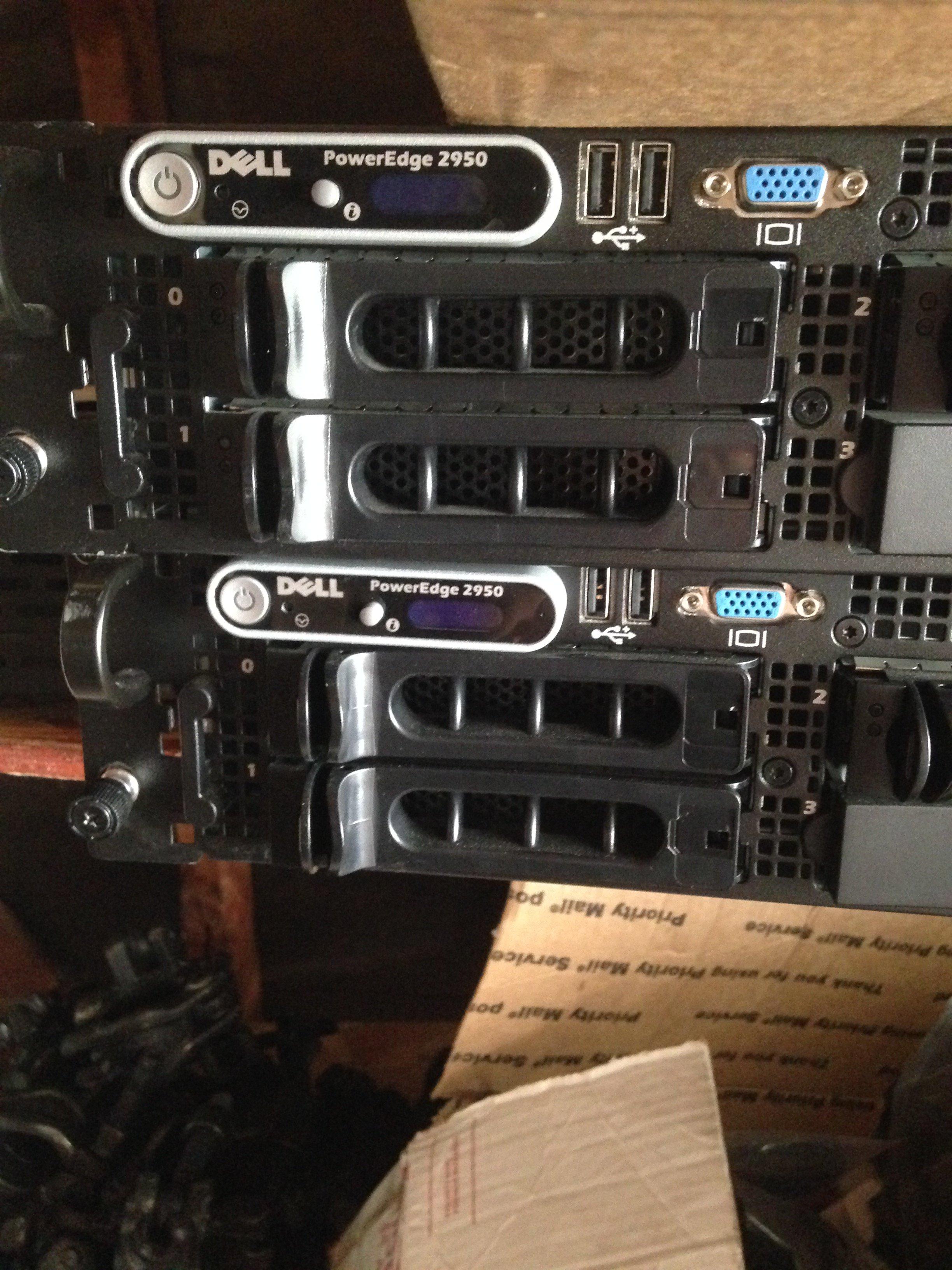 Dell poweredge 2950 pulled from lot #3