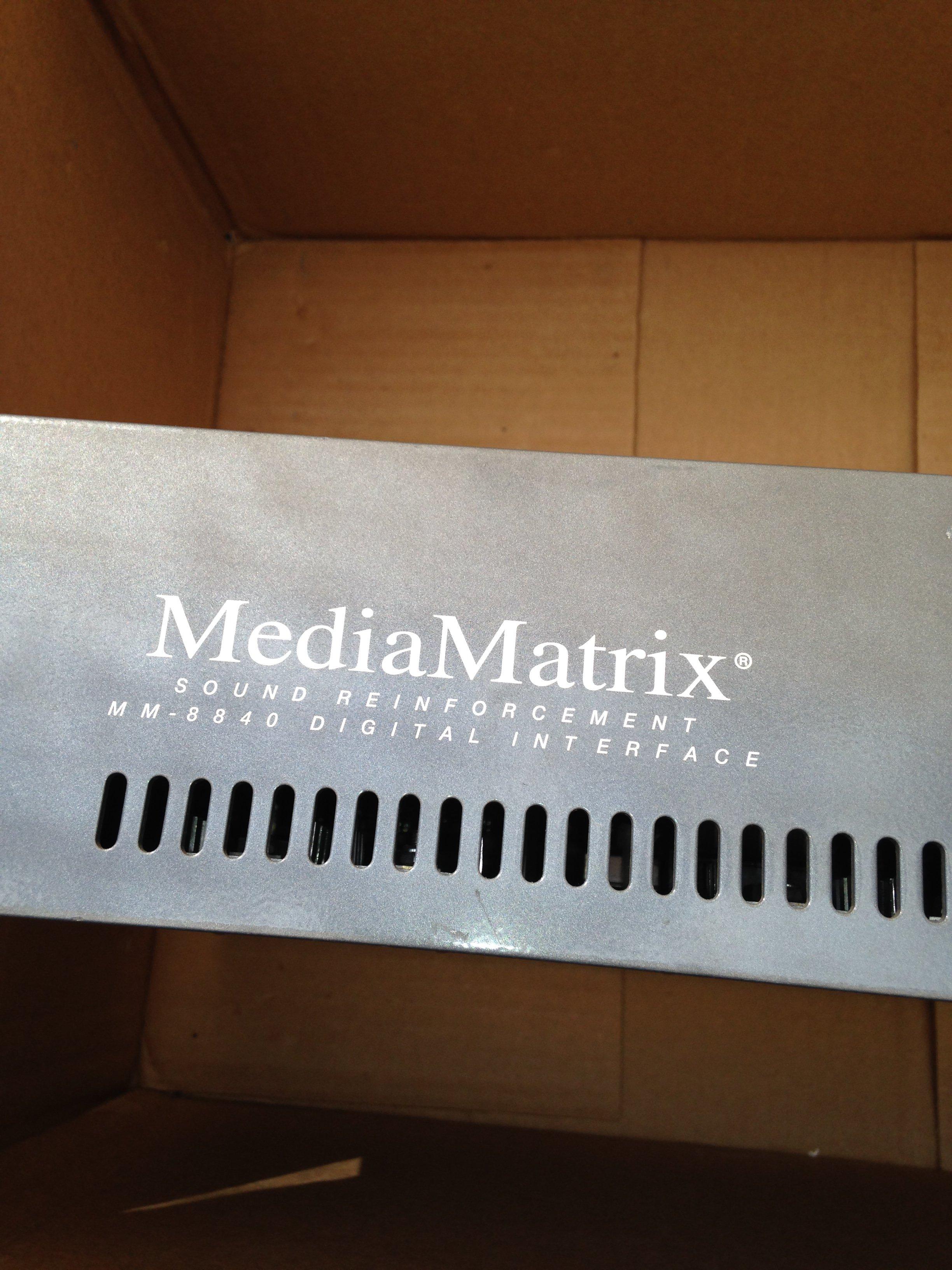 Peavy  Media matrix MM8840