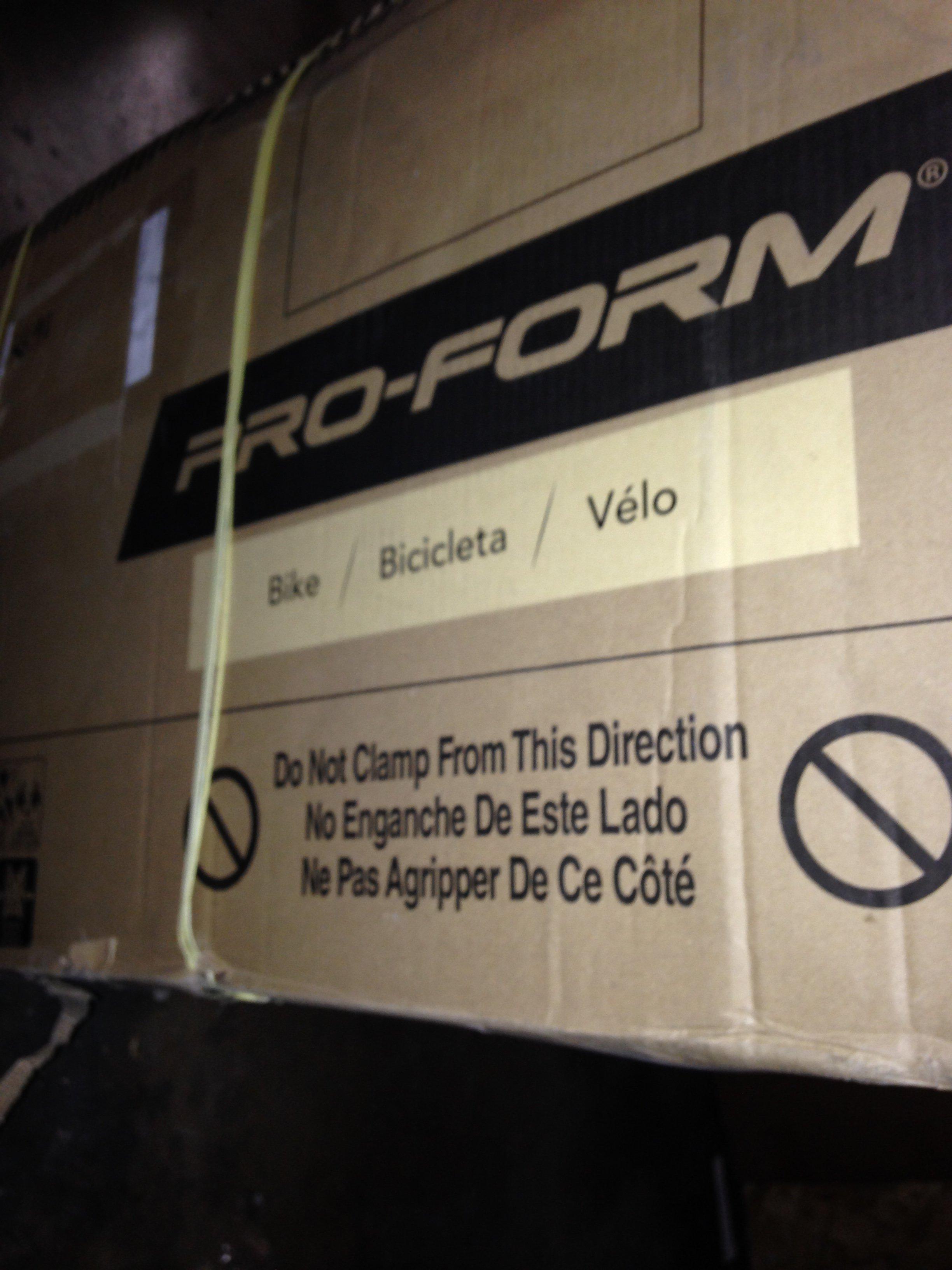 PROFORM 235 CSX appears new in box unassembled