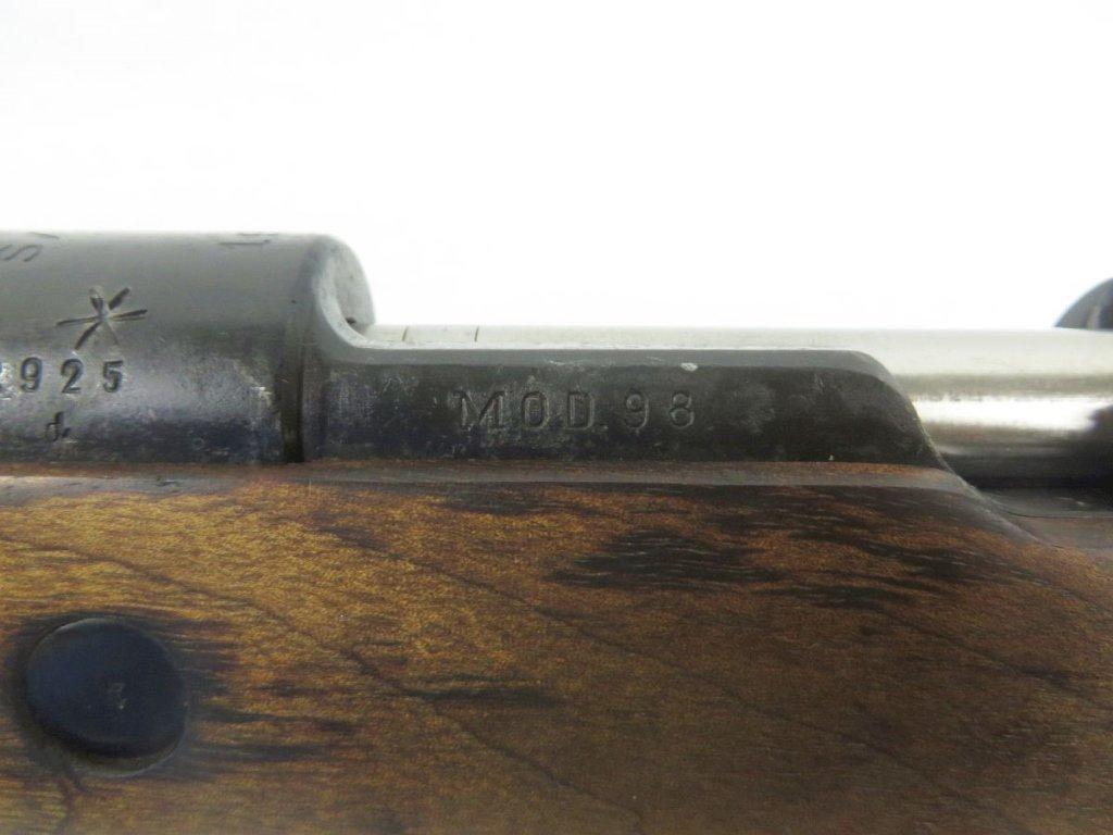 Mauser GEW 98 8mm Bolt action Rifle . Excellent  Condition. 24" Barrel. Shiny Bore, Tight Action  Ge