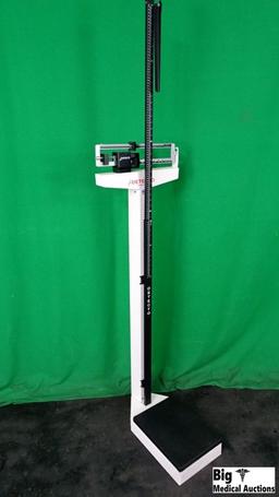 Detecto Manuel Weighing Scale with Height Bar