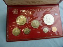 2 Jamaica mint sets: 1973 & 1975