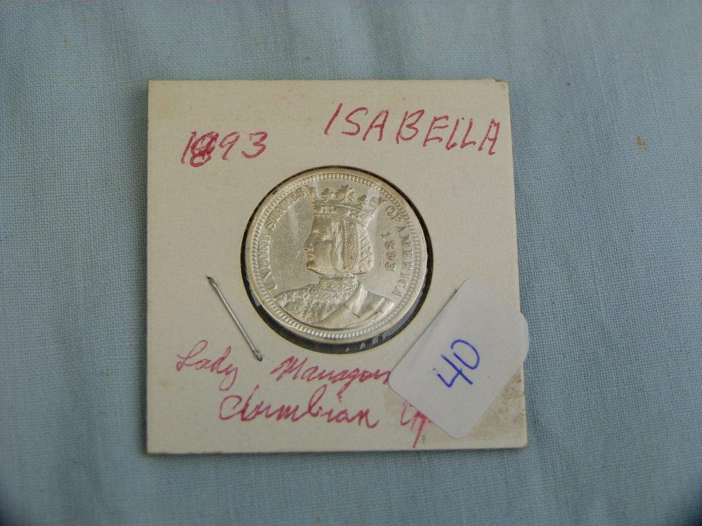 1893 Isabella Comm. Quarter, AU