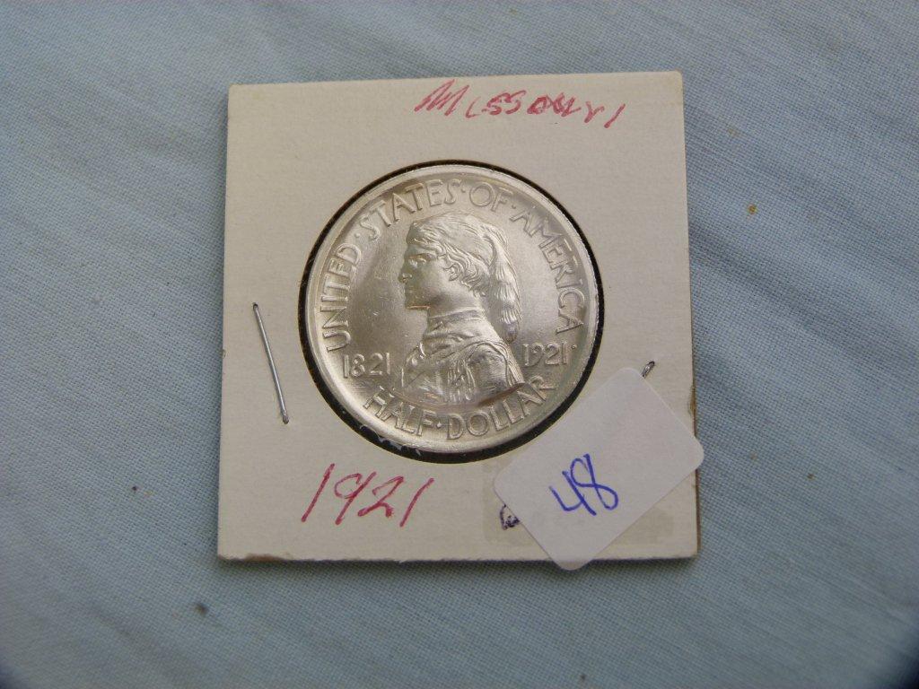1921 Missouri US Comm. Half Dollar, MS63