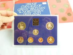 3 Coinage sets of Great Britain & Northern Ireland