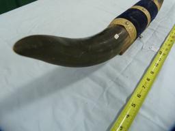 Mounted horns, 27-1/4" L