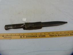 Coppel GmbH 1956-K bayonet w/metal sheath, leather belt loop