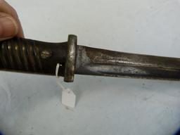 Coppel GmbH 1956-K bayonet w/metal sheath, leather belt loop