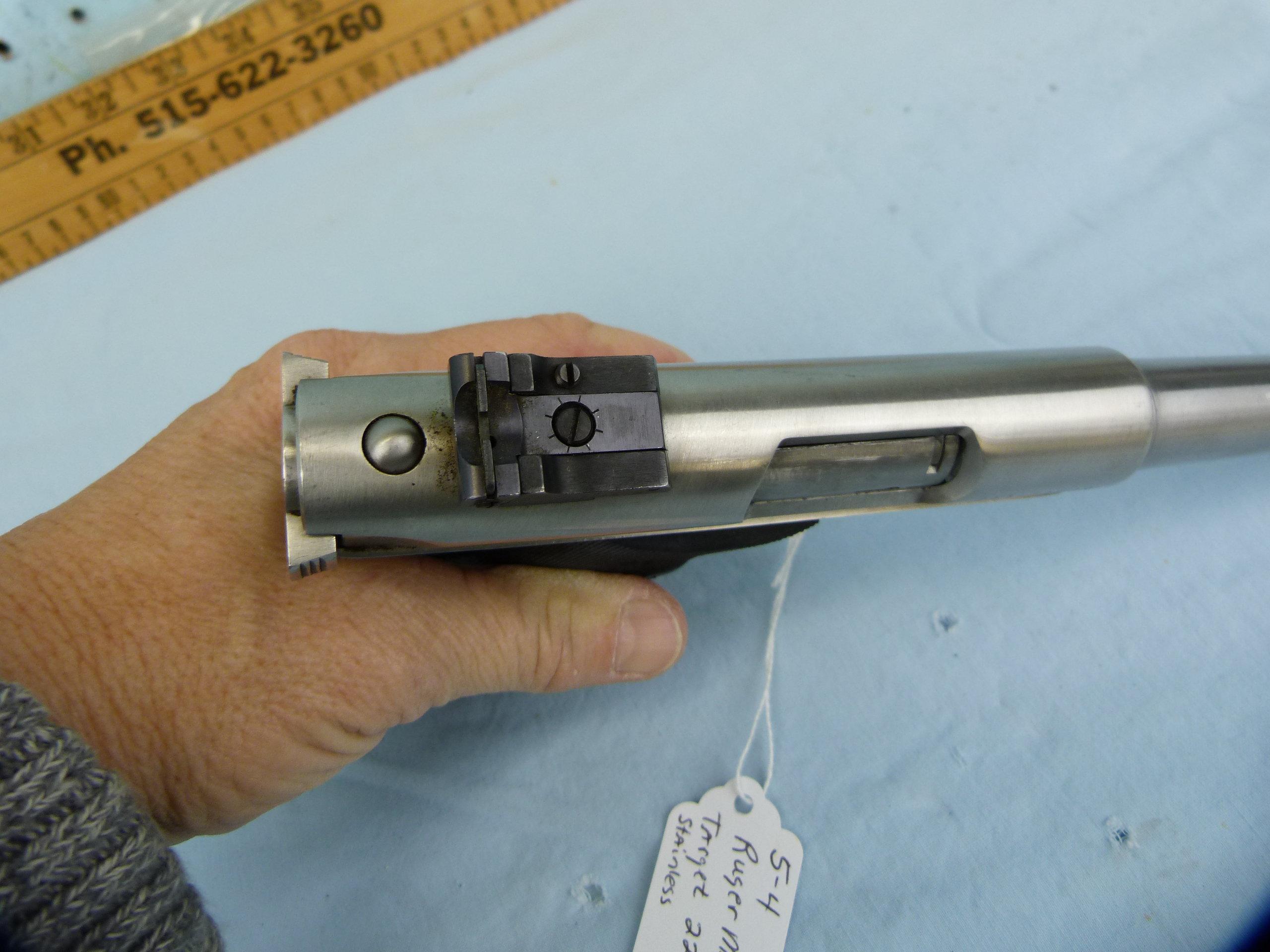 Ruger Mark II Target SA Pistol, .22 LR, SN: 211-21609