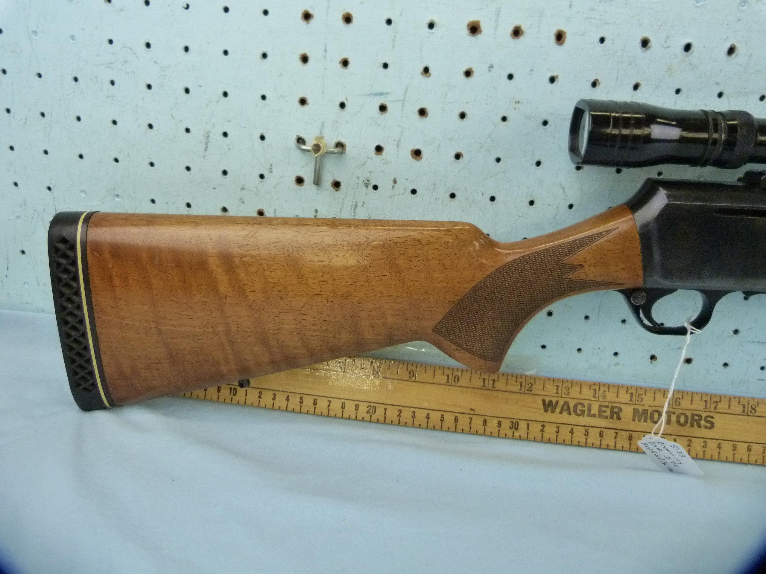 Browning BAR SA Rifle, .270, SN: 60979M9