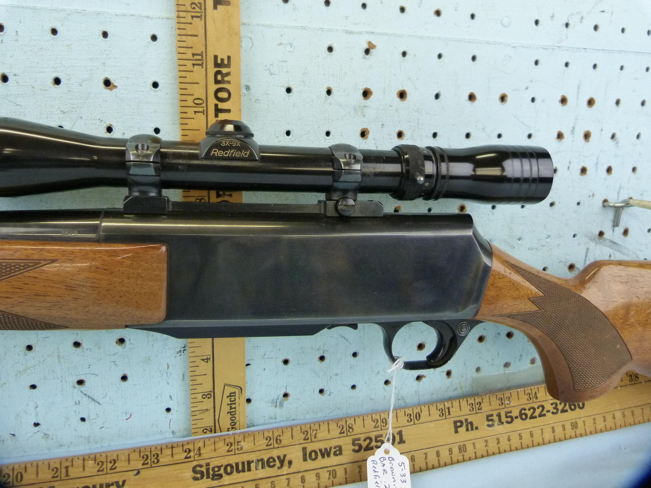 Browning BAR SA Rifle, .270, SN: 60979M9