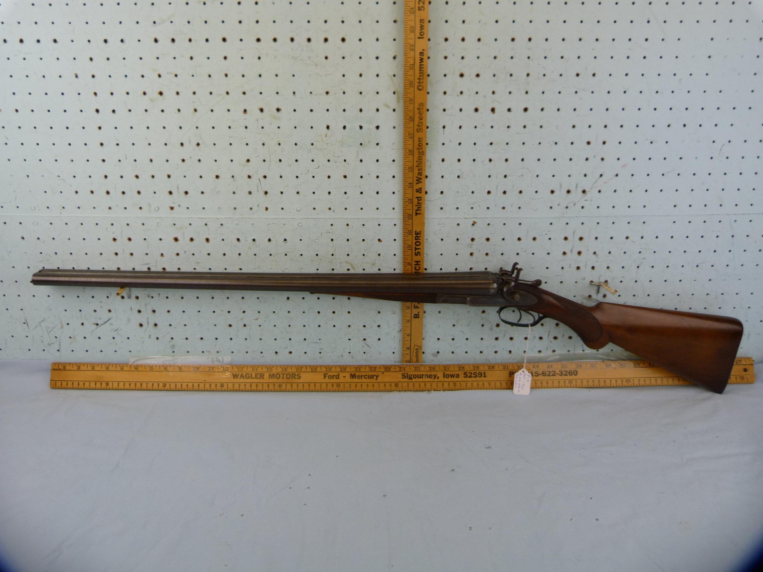 Colt's Pt. FA Mfg Co. SxS Shotgun, 12 ga, SN: 4690
