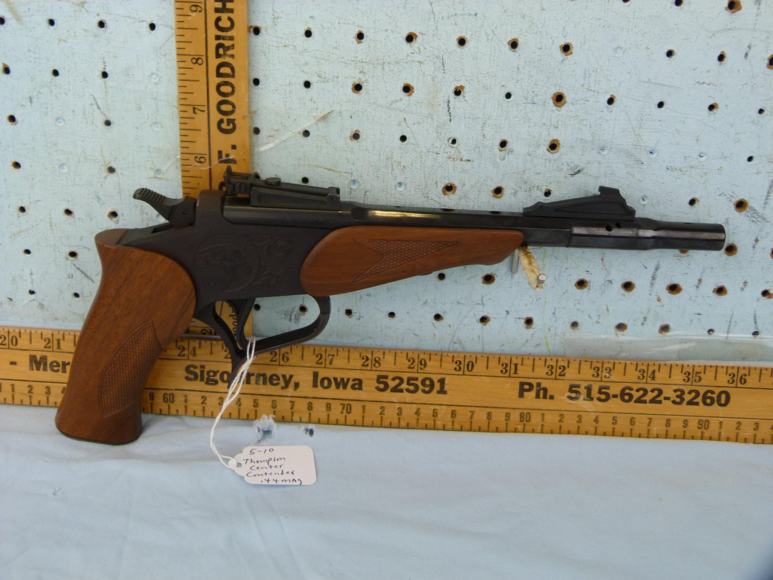 Thompson Center Arms Contender Pistol, .44 Mag, SN: 83100