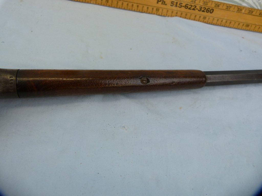 J.M. Marlin/Ballard No 4 Perfection Rifle, probably .32 cal (32-40), SN: 16385