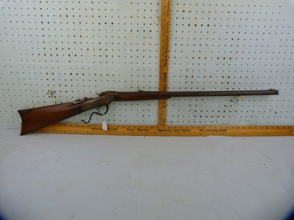 J.M. Marlin/Ballard No 4 Perfection Rifle, probably .32 cal (32-40), SN: 16385