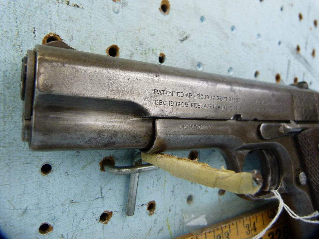Colt 1911 US Army SA Pistol, .45 Auto, SN: 238859