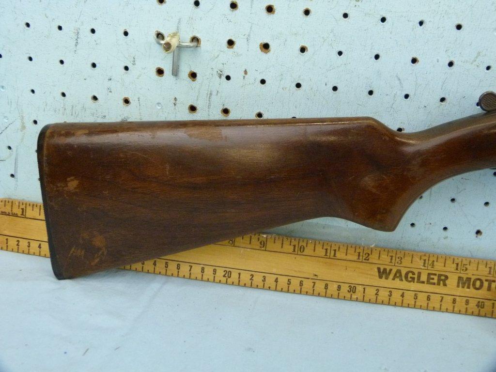 Savage 24 o/u, .22 LR/.410 3", rifle/shotgun, wood stock, used condition, SN: none