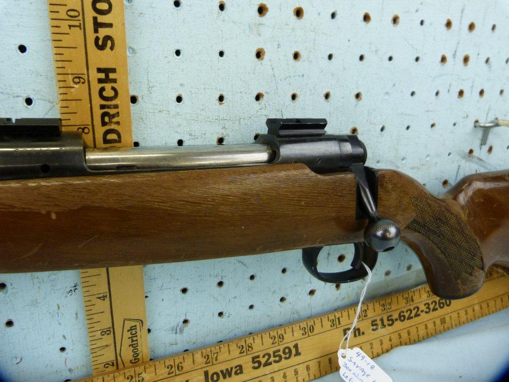 Savage 110L BA Rifle, .300 Win Mag, left hand, SN: 60915