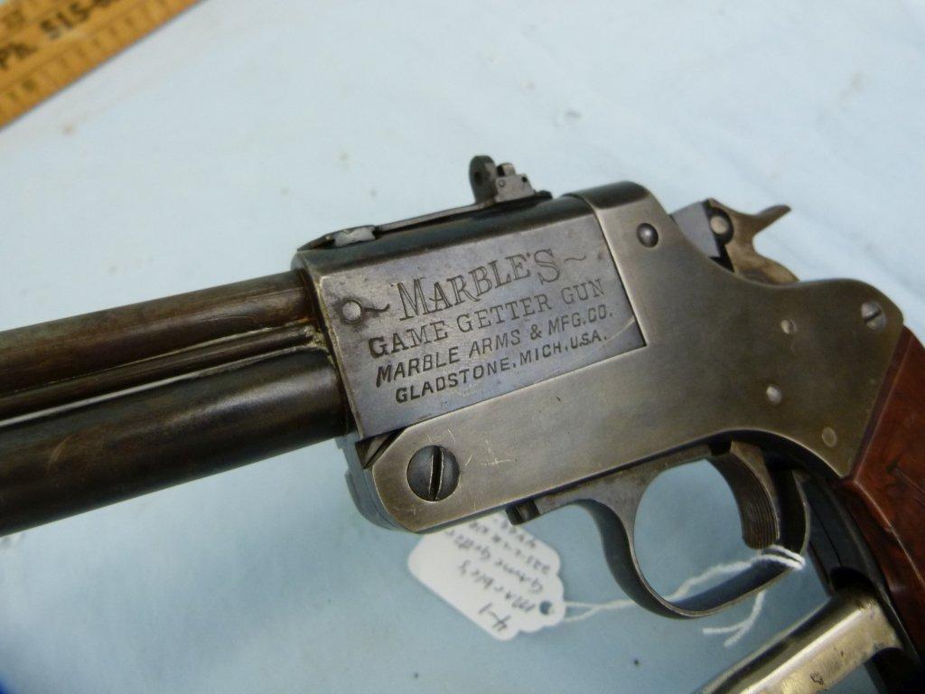 Marbles "Game Getter" O/U Pistol, SN: 16643