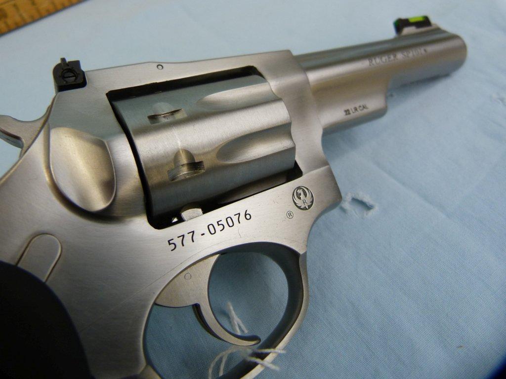 Ruger SP101 Revolver, .22 LR, SN: 577-05076