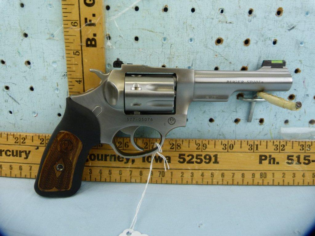 Ruger SP101 Revolver, .22 LR, SN: 577-05076