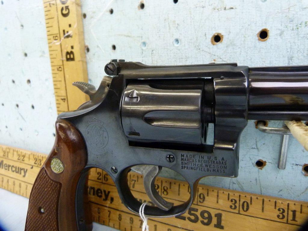 Smith & Wesson .38 Combat Masterpiece Revolver, SN: 1K44661