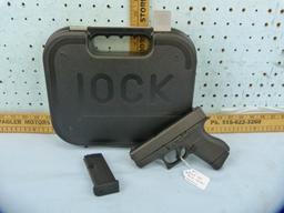 Glock 43 SA Pistol, 9x19 (9 mm), SN: ZNZ767