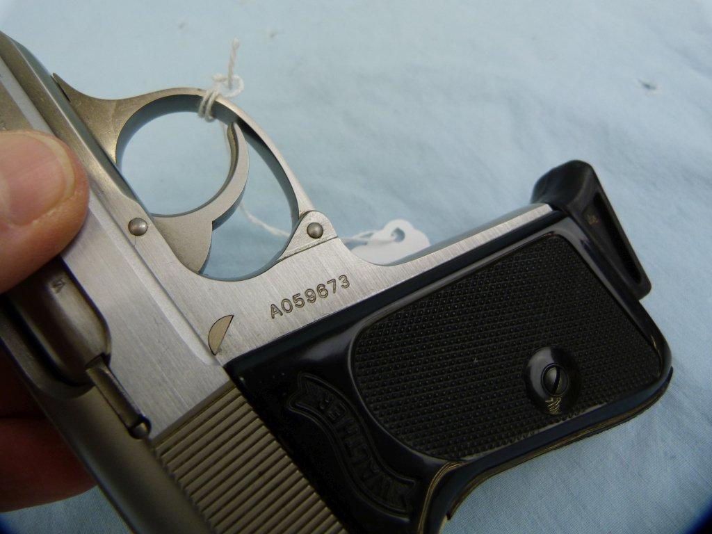 Walther PPK SA Pistol, 9 mm Kurz (380 ACP), SN: A059673