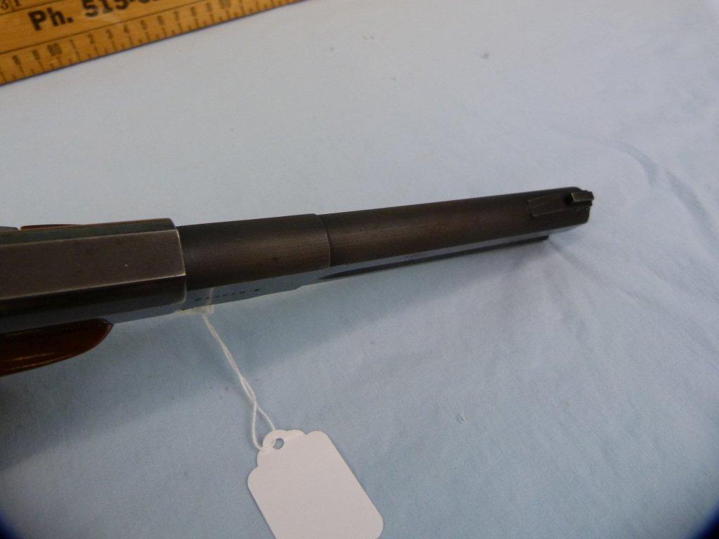 Colt Woodsman Match Target SA Pistol, .22 LR, SN: 213518-S