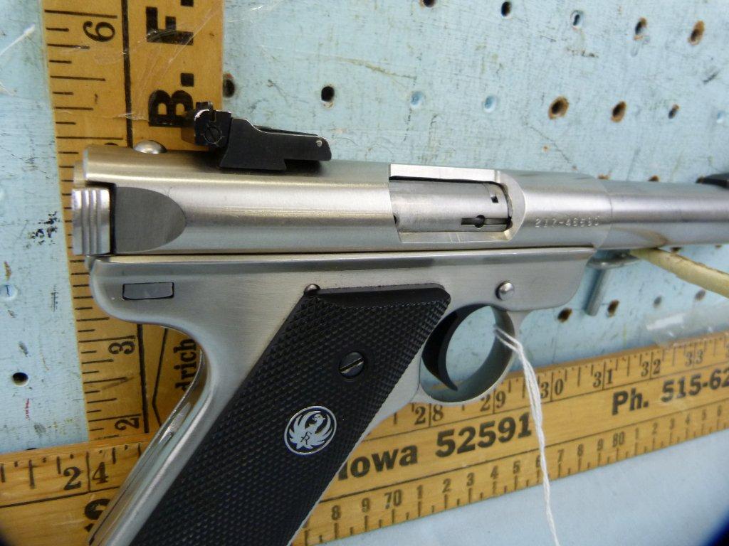 Ruger Mark II Target Pistol, .22 LR, SN: 217-46590