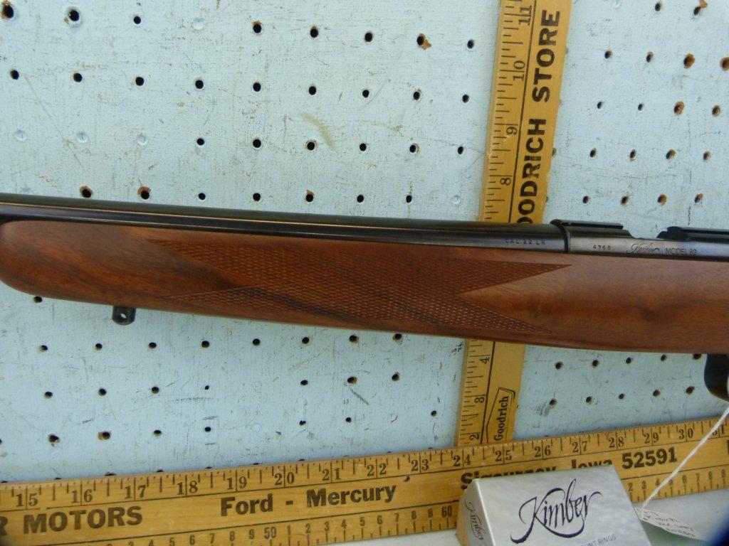 Kimber 82 BA Rifle, .22 LR, SN: 4768