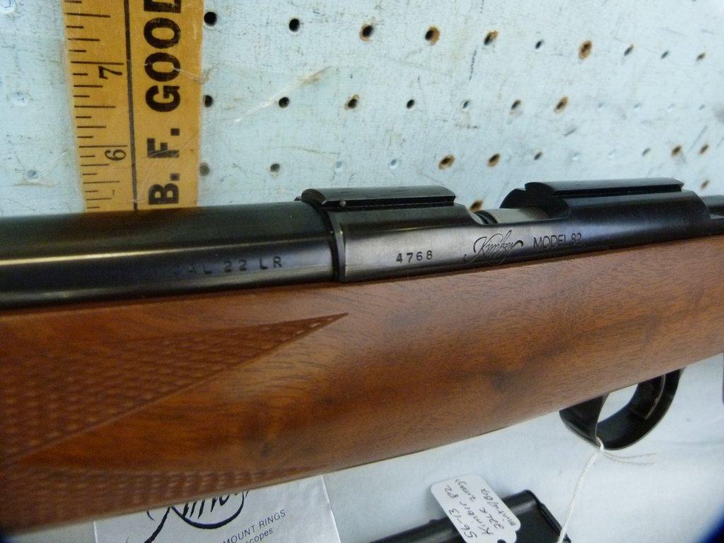 Kimber 82 BA Rifle, .22 LR, SN: 4768