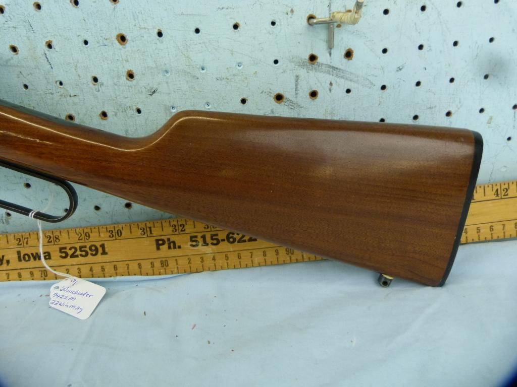 Winchester 9422M LA Rifle, .22 Win Mag, SN: F262546