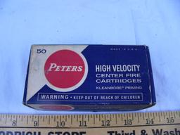 Ammo: 1 box Peters .32-20 Win, 50 rds