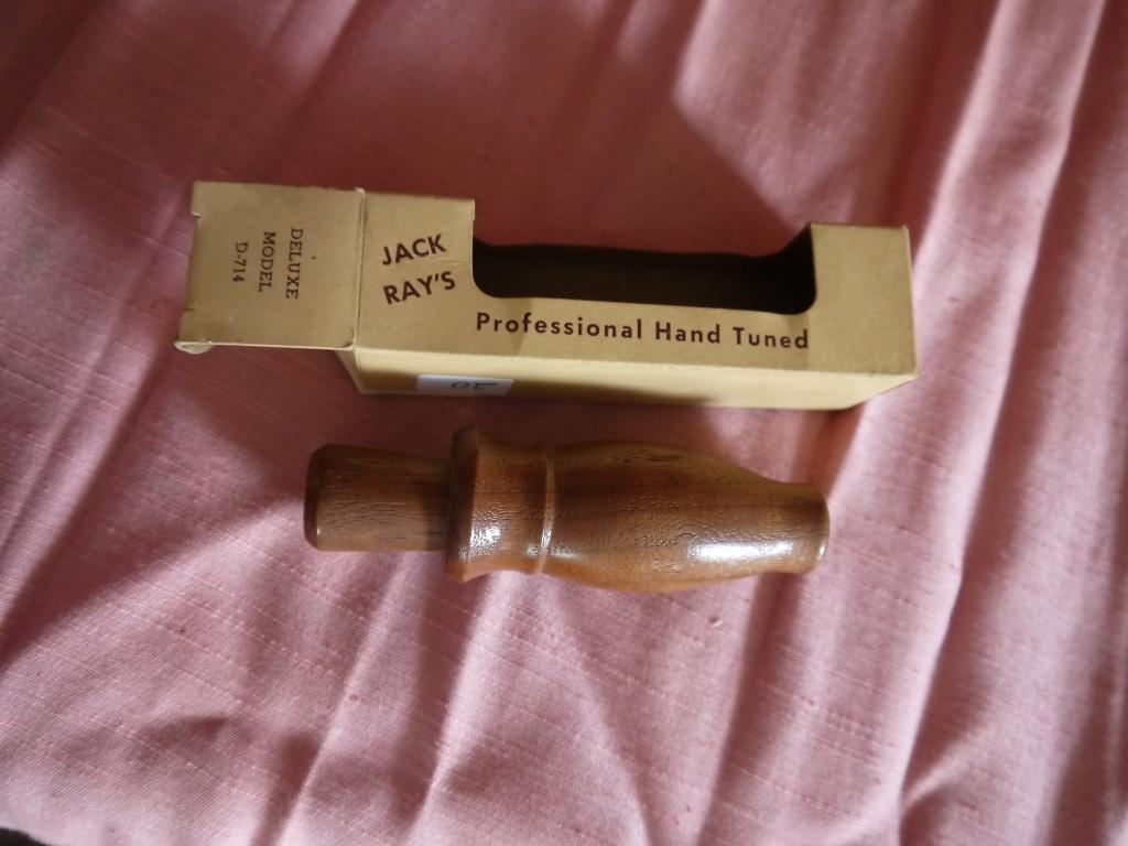 Jack Ray's duckall wooden mallard duck call with box - Model D714