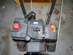 Mastercut Snow Champ 5/24 power propelled snowblower with chains