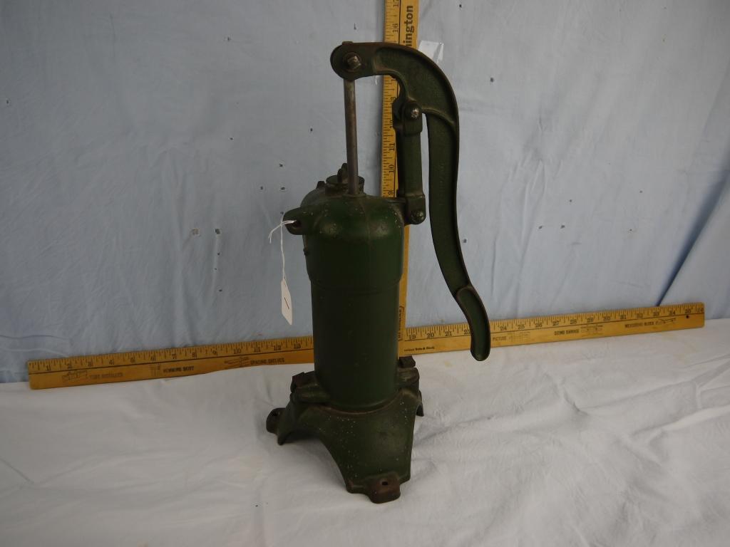 McDonald pitcher pump, 15-1/2" tall