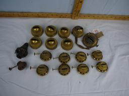 (18) pieces for burners and wicks on lanterns/lamps